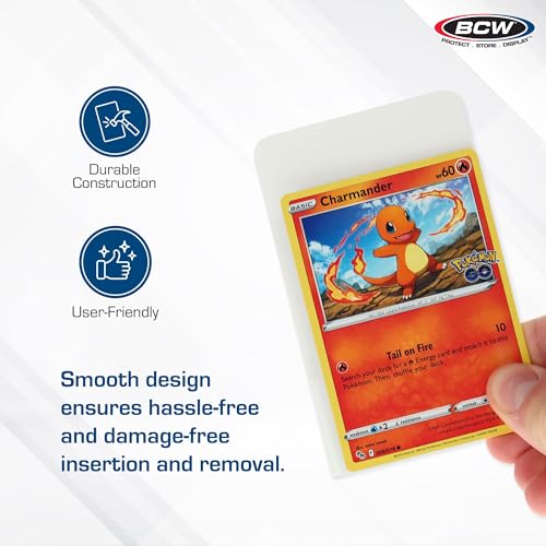 Séparateurs de cartes BCW grands intercalaires plastique de rangement - 6