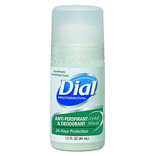 Dial Crystal Breeze Anti-Perspirant Deodorant Roll-on - 1.5 oz - Pack of 12