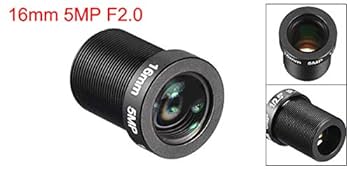 カメラレンズ Amazon | Shiwaki 5MP 1.8mm魚眼レンズ 190度 広角 防犯カメラ
