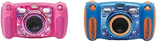 VTech Kidizoom Duo Camera 5.0|Digital Camera For Children |Electronic Toy Camera |Photos & Video For Kids Aged 3, 4, 5, 6, 7, 9 Years Old, Blue & 507153 Kidizoom Duo 5.0, Pink