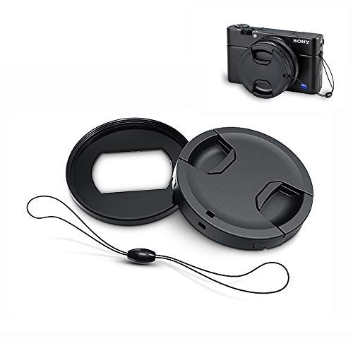 Filter Adapter Jjc Lens Ring Adapter Fits For Sony Rx100 Vii Rx100 Vi Zv-1 Canon G5X Mark Ii For 52Mm Filter With Lens Cap & Keeper #TOP23