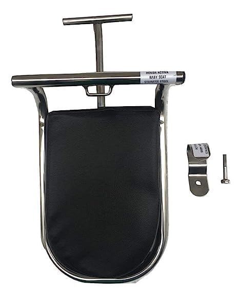 Universal Foldable Baby Seat for Scooters, Cushioned Safety Grip, Load Capacity 30 kg