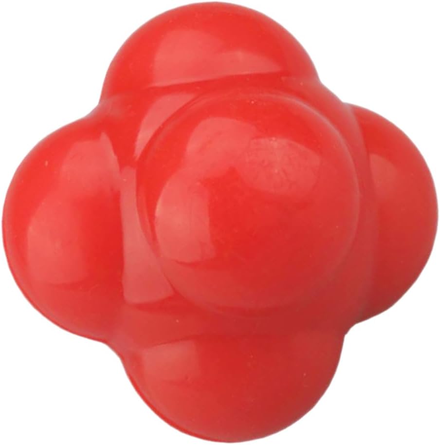 Milisten Hexagonal Reaction Training Ball Reaction Sphere for Baseball Football Soccer Hockey for Hand-Eye Coordination