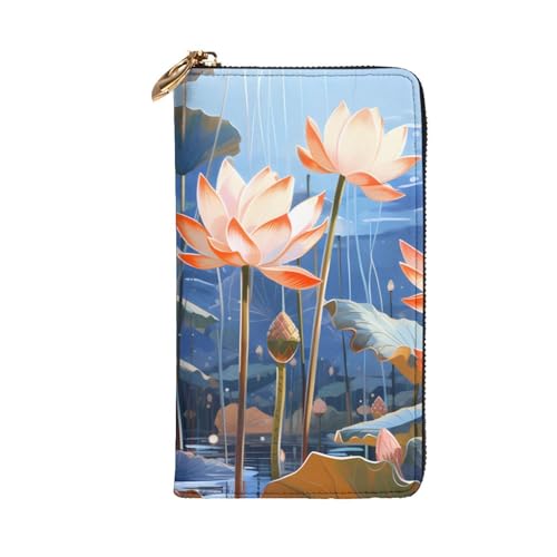 Stylish Floral Womens Long Wallet Purse, Large Capacity Pu Leather Purses With Multiple Card Slots, Phone Card Holder, Clutch Case, Credit, Coin, And Bill Organizer2