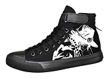 No usa blanqueador. WANHONGYUE One Piece Anime Zapatos de Cordones Sneakers Plimsolls Zapatillas Deportivas para Hombre Mujer 41.5 EU Negro 3