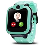 Easyfone KW2 4G Unlocked Smart Watch Phone for Kids, Kids Smartwatch with Calling, GPS & Activity Track, Parent App, SOS Button, Class Mode and More Features, Childrens' Phone Alternative (Green)