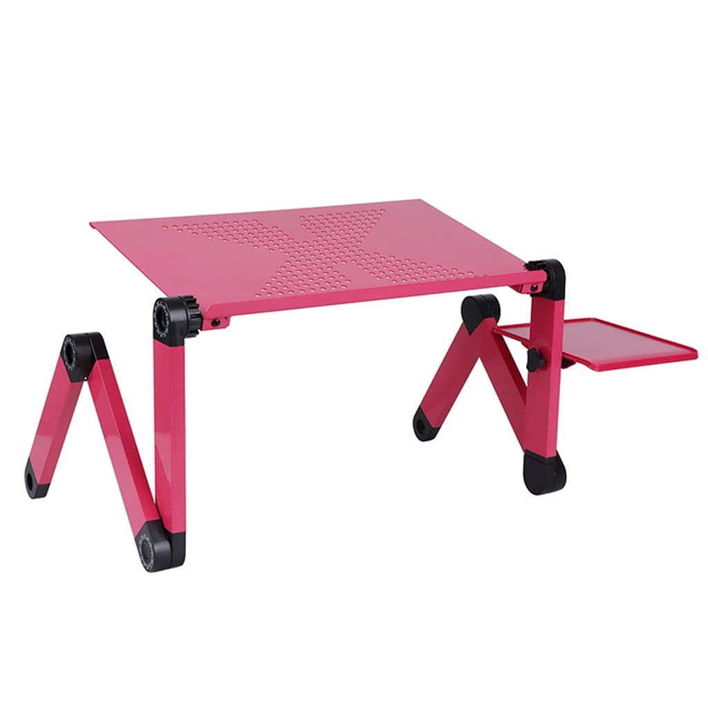 Adjustable Portable Aluminum Laptop Desk for Table Stand Notebook Table Color Black-JoJos Bizarre Adventure1