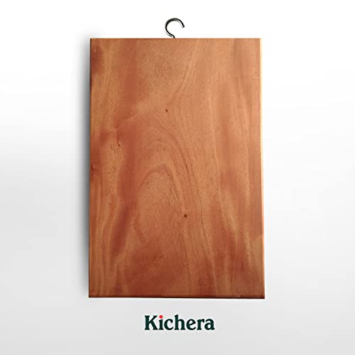 Image of Kichera Neem Wood Chopping Board Rectangle Shape Wooden Cutting Board (10 * 15(Extra Large))