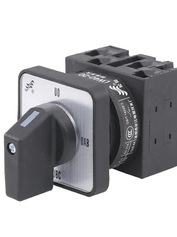 Three-Phase Voltage Measurement Detection Switching 20A Cam Universal Change-Over Switch