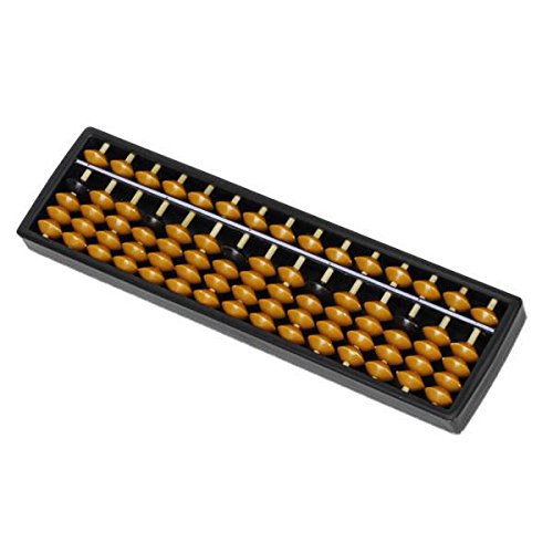 2x Mini 15 Digits Abacus Arithmetic Soroban Calculating Tool School Maths Aid|Other Office Desk Accessories| Desk Accessories