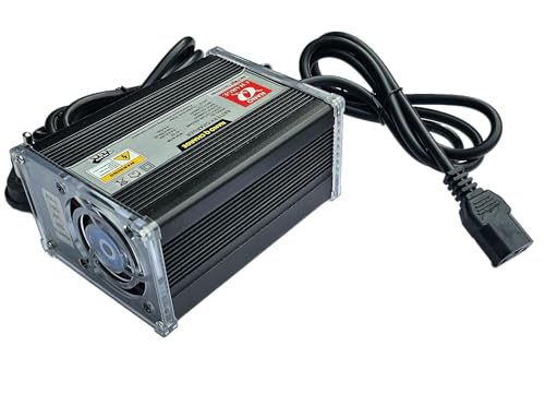 Image of 60V 6AMP Aluminium Heavy Duty Lithium Battery Charger for E-Bikes, Cut-Off Voltage 67.2V. with LED Percentage Indication, Over Load and Over Heat Protection.