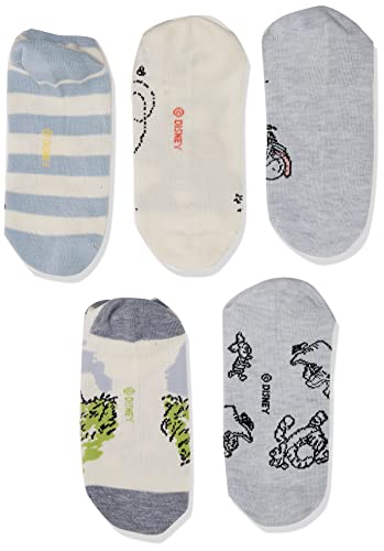 Winnie the Pooh Women's Disney 5 Pack No Show Socks3