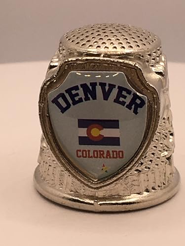 646 Denver (Colorado) City Collectible Souvenir Thimble