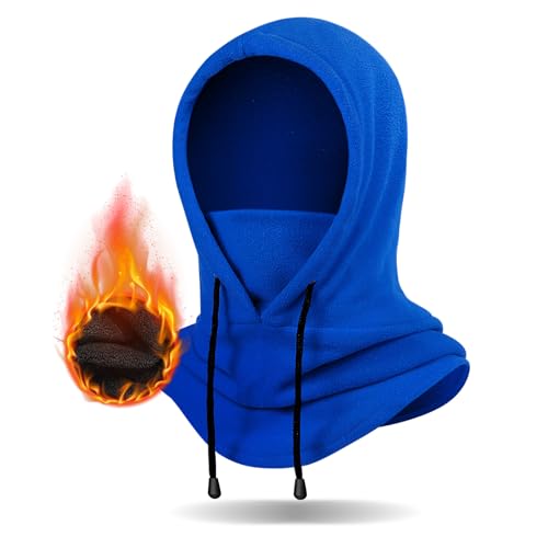 Image of Winter Balaclava Ski Mask: Warm Fleece Hood Hats Face Cover