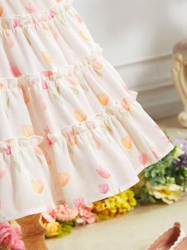 Image of Tagas Girls Dress | Premium Jimmy Choo Fabric Look | Light Sky Blue Layered Frock with Bow | Birthday, Wedding & Festive Dress for Kids (Ages 1 9 Years)| Knee Length