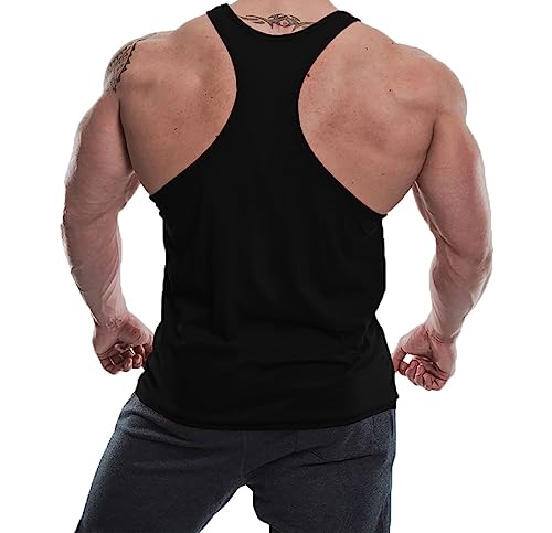 Image of THE BLAZZE Men's Cotton Sleeveless Tank Tops Gym Vest for Mens