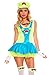 Produktbild Fancy Me Damen Sexy Super Mario oder Luigi 1980s Jahre 80s Jahre Halloween Kostüm Kleid Outfit - Grün, 8-10