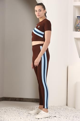 Image of Zicada Women's Top & Bottom Set Gym Wear | Jogging Wear | Sports Running Suits For womens