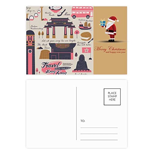 Cartes postales de voyage de Chine et Hong Kong pour décorer un carnet ou encadrer au salon