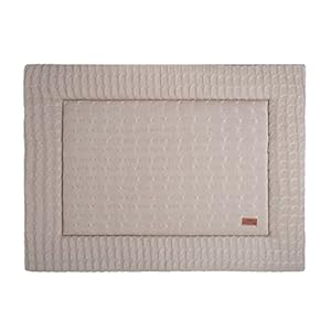 BO Baby’s Only – Gebreid boxkleed Cable – Parklegger – Speelkleed – Beige – 75×95 cm – Extra dik – Tweezijdig te gebruiken