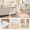 HOOBRO Consolle Ingresso, 75 cm Tavolo Console Stretto, Piccolo Tavolo per Decorazioni, Tavolino da Divano, Corridoio, Soggiorno, Assemblaggio Semplice, Bianco EWW75XG01 #5
