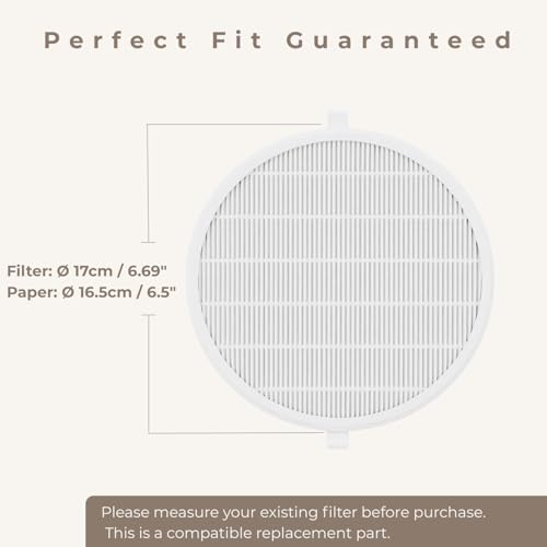 Kit de 4 filtros HEPA y 40 prefiltros para colector de polvo miniatura 7