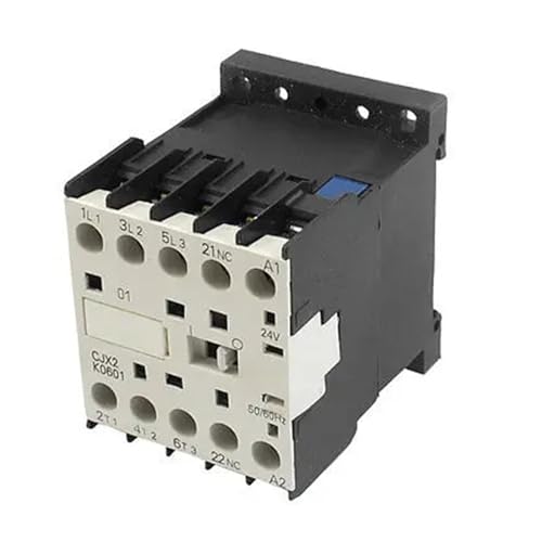 Contacteur AC 6A CJX2-K0601 compact à contact auxiliaire 1NC