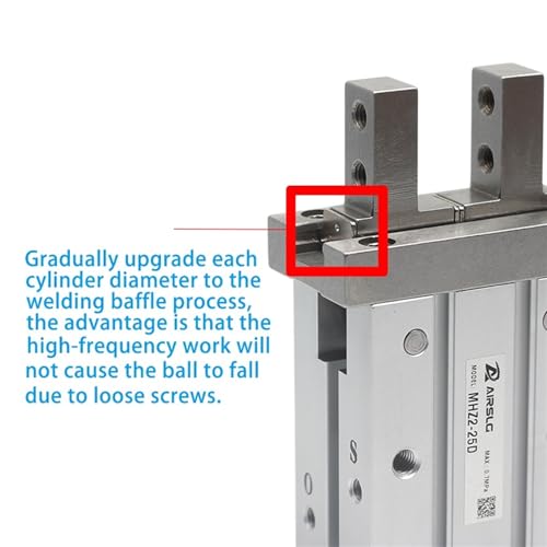 Pinces en aluminium MHZ2-20DN basique pour guidage parallèle - 5