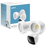 gdend Wired Floodlight Camera | Home Security Camera Outdoor with 3K UHD | 2200-Lumen | Motion Sensor, Color Night Vision, 105dB Siren, 270º Wide View,2-Way Audio (2025)