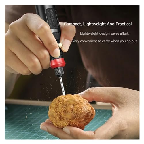5000-19500r 4.2V Cordless Electric Drill Engraving Machine Rechargeable Drill Tool Micro Rotary Tool Engraver Electric Drill Set Simple to Operate - Image 4