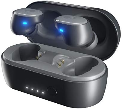 SKULLCANDY Sesh True Wireless Earbuds with Charging Case, Bluetooth Technology and Microphone, Up to 10 Hour Battery, IP55 Sweat, Water and Dust Resistant, Black