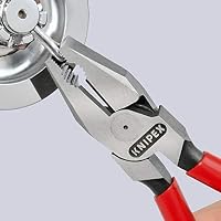 KNIPEX Kraft-Kombizange mit Kunststoff überzogen 225 mm, 02 01 225 – Ansicht 4