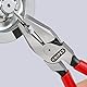 Knipex Kraft-Kombizange schwarz atramentiert, mit Mehrkomponenten-Hüllen, mit Befestigungsöse zum Anbringen einer Absturzsicherung 225 mm 02 02 225 T