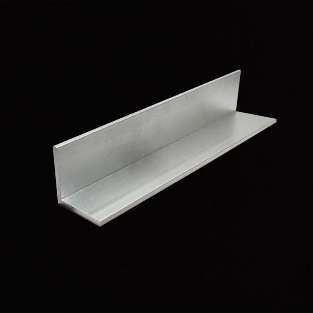 Photo 1 of 16 Inch Aluminum Angle Stock,3 x 3 x 1/4 inch Angle Aluminum 6061,T6 Mill Stock 1/4 inch Thick 1PCS
