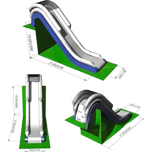 Summer Sea Yacht Slide, Inflatable Floating Water Sports Lake with Air Pump, Commercial Marine Park2