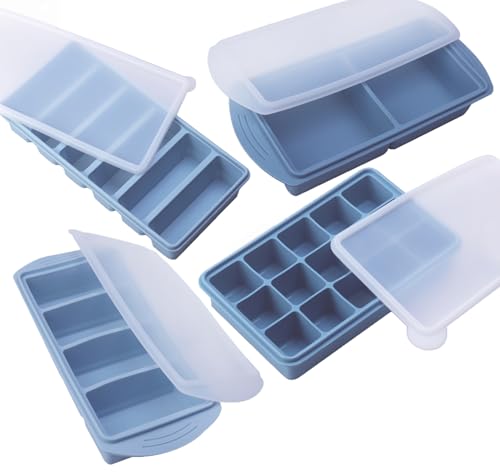 Set de Moldes de Silicona para Congelador 4 Piezas miniatura 1
