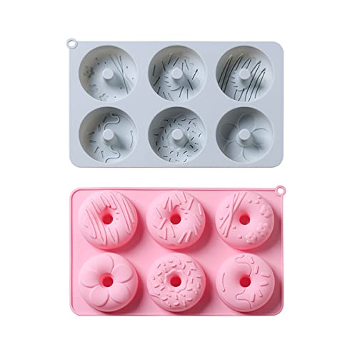 LEFEDA Moldes Tartas Silicona 2 Piezas De Molde, Comida Casera, Pastel Al Vapor, Molde De Pastel, Molino De Chocolate, Herramientas Para Hornear De Silicona Al Vapor