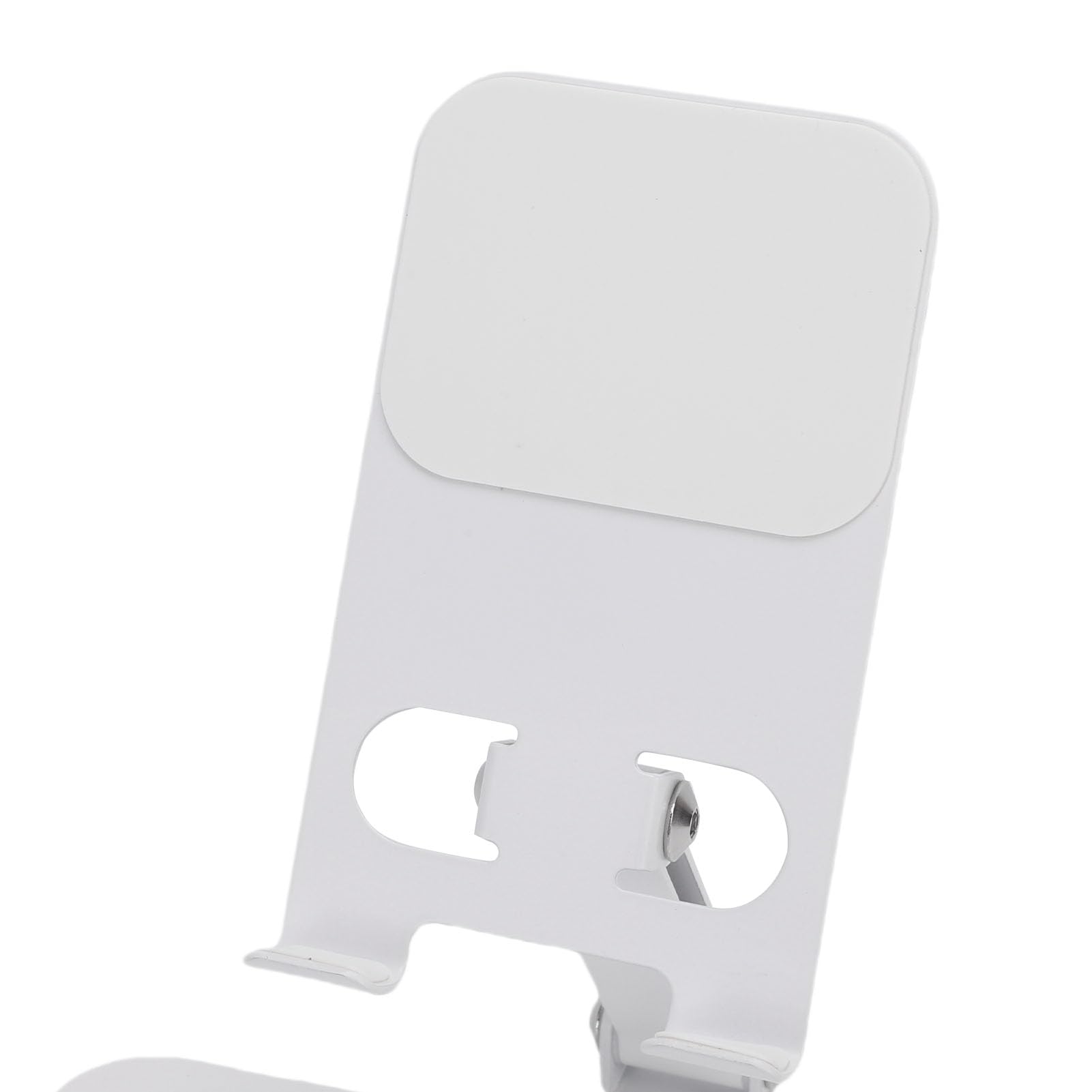 Zunate Stazione di Ricarica Wireless Pieghevole da 15 W con Orologio e 6 Colori di Luce Ambientale per Dispositivi IOS Perfetta per Casa o Ufficio (WHITE)