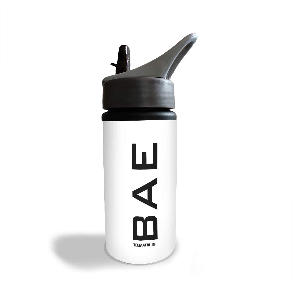 Tee MafiaTee Mafia® Sipper Bottle | Bae Bottle | Couple Bottle | Bae Bottles | Printed Sipper Bottle | Sports Sipper- [500 Ml ]