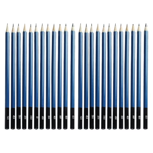 36 lápices de dibujo madera 5H-8B para arte y bocetos miniatura 1