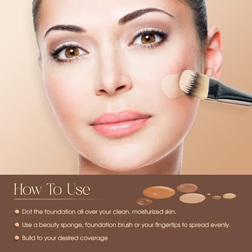 Image of Colors Queen Ultra Definition Liquid Foundation | Lightweight & Long Lasting Full Coverage With Dewy Finish | Easy to Blend, Waterproof & Sweat Proof for Face Makeup (Parliness, 30ml)