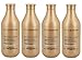 Produktbild 4er Loreal Professionnel Serie Expert Absolut Repair Gold Quinoa + Protein Shampoo 300 ml