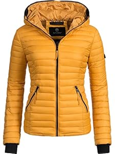 Navahoo Kimuk, Veste matelassée pour Dame mi-Saison Jaune S