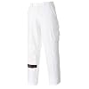 Portwest S817 Elasticated Painters Workwear Protection Pants White, 3X-Large
