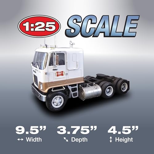 Kit Modelo GMC Astro 95 Semi Tractor 1:25 AMT miniatura 4