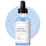 Asterwood Copper Peptides Serum for Face - with GHK-Cu and Hyaluronic Acid - Anti-Aging Facial Serum - 1 Fl Oz