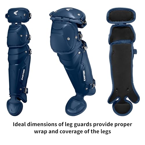 Image of Easton | Black Magic 3.0 Youth Baseball Catcher Gear Set | Helmet, Chest Protector & Leg Guards | Multiple Sizes /Colors