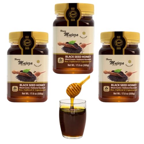 Pack de 3 Miel de Semilla Negra 100% Natural 500g miniatura 1