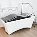 AceOrbit 2 Pack Transparent Lash Bed Cover 76'' x 24 Plastic Lash Bed Protector Cover Topper Reusable Waterproof Massage Table Protector for Beauty Salons