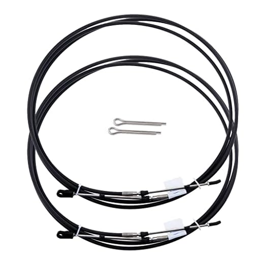 B Blesiya 2 st marin båt utombordare motor gasreglage kabel för YAMAHA utombord 13 FT